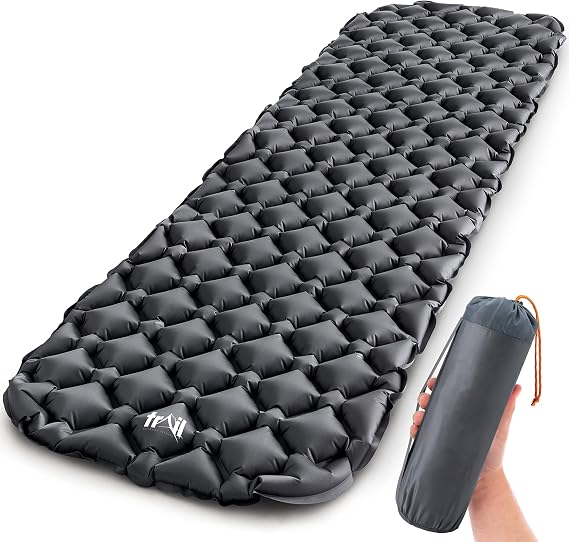 Trail Ultralight Sleeping Mat, With or Without Pillow, 5.5cm Thick