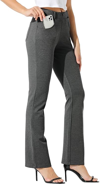Willit Women's Yoga Dress Pants Bootcut 28"/29"/30"/31"/33"