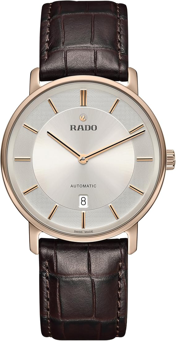 Rado -DiaMaster Thinline-Mens-Swiss Automatic Watch-Ceramos-Sapphire Crystal -40.3mm
