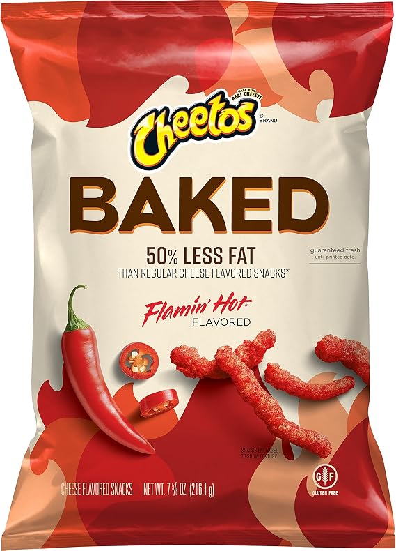 Cheetos Oven Bake Hot Cheats 7.5 oz Parallel Import