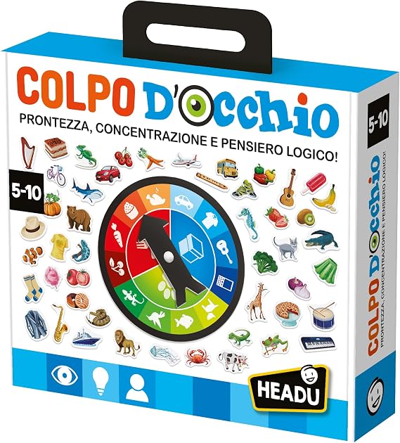 Headu It24162 Educational Game for Children 5-10 Years Made in Italy