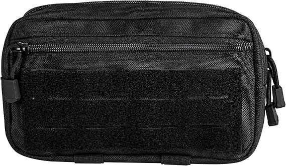Tactical Molle Pouch, Multi-Purpose EDC Admin Pouch Utility Gadget Gear Backpack Military Waist Bag for Outdoor, Hunting, Traveling, Hiking