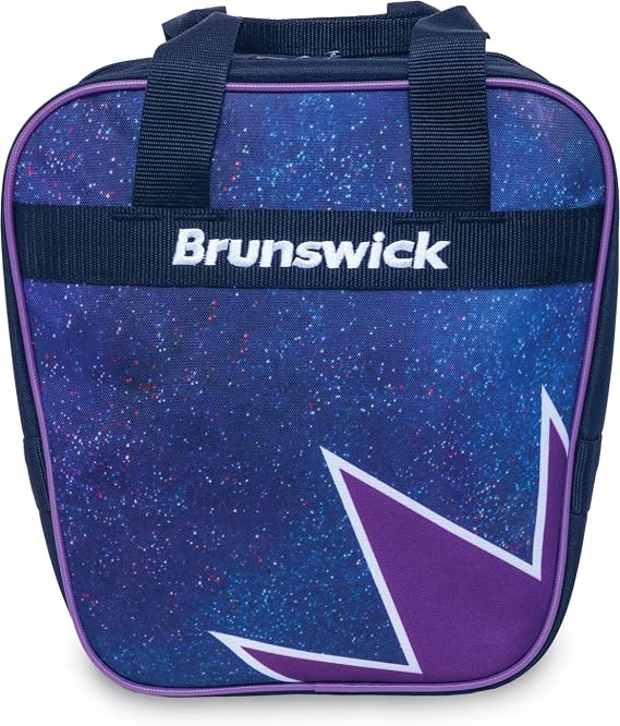 Brunswick Spark Single Tote Bowling Bag (Deep Space)