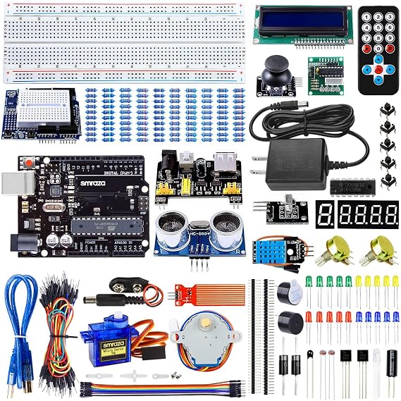 Smraza Super Starter Kit with Control Board, Breadboard for Arduino