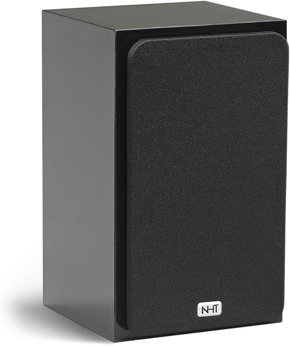 NHT SuperZero 2.1 Premium Home Theater Bookshelf Speaker - Clean, Hi-Res Audio | Sealed Box | Mini-Monitor | Single Unit, Gloss Black