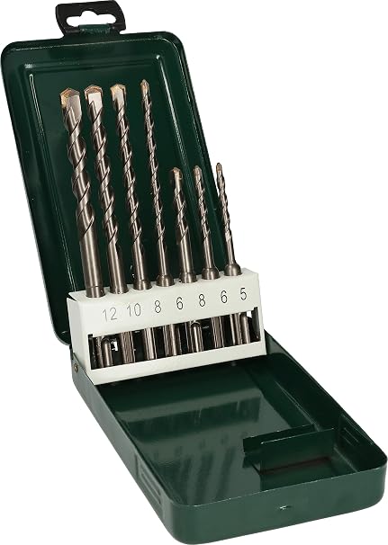 Bosch Accessories SDS-plus Hammer Drill Bit Set 7-Piece Set (Diameter 5-12 mm)