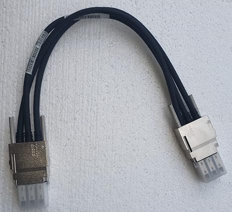 Cisco 1.6 ft Stacking Cable, Cat6a, 8P8C, 500MHz, 0.92A, StackWise-480, 3850, 9300, MS390