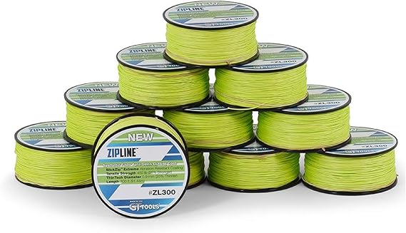 Zipline Auto Glass Cutting Line - Reusable Windshield Cut Out Wire 300 ft