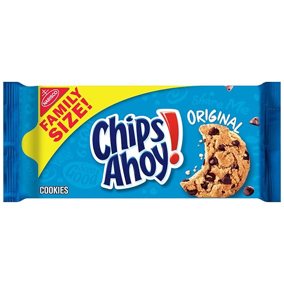 CHIPS AHOY! Original Chocolate Chip Cookies, Family Size, 18.2 oz