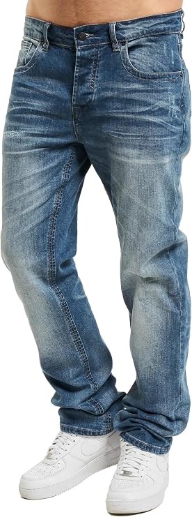 Brandit Destroyed Jeans Men's Jeans Blue Basics