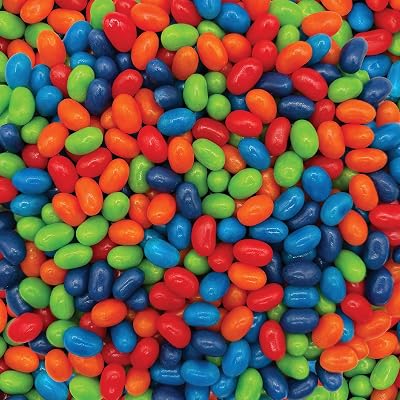 Sour Jelly Beans - Jelly Beans - 2 Pound Bulk Pack - Tart Fruit Flavored Candy