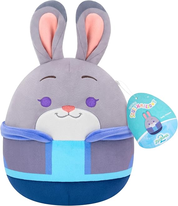 Squishmallows Original 8in Disneys Zootopia 2 Judy Hopps Plush (Little)