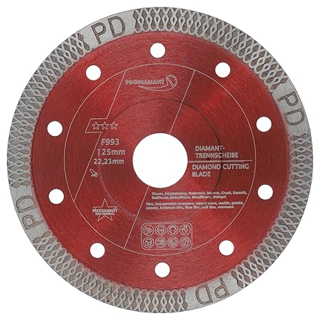 PRODIAMANT Premium Diamond Cutting Wheel Tile/Porcelain Stoneware pdx93.936 – 115 x 22.23 mm