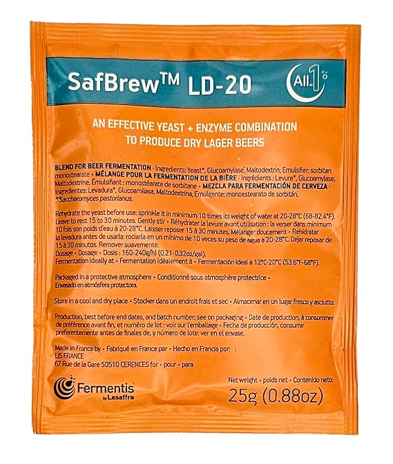 Fermentis SafBrew LD-20 25 Grams
