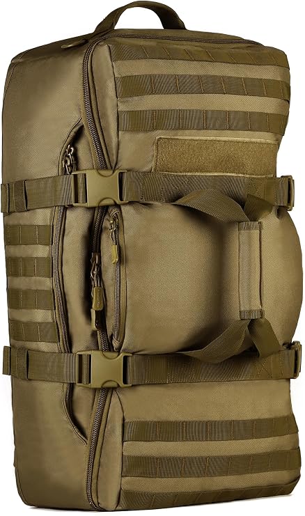 Tactical Hiking Backpack 60L Extra Large Duffle Bag 3 Way Bug Out Molle Survival Rucksack