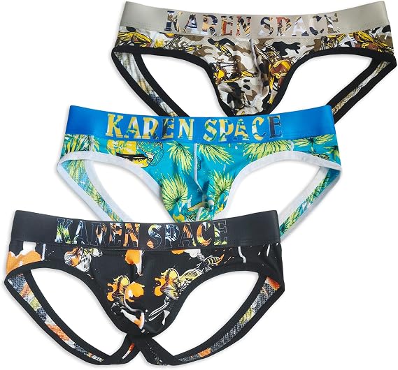 Jockstraps for Men with Printed Athletic Supporters