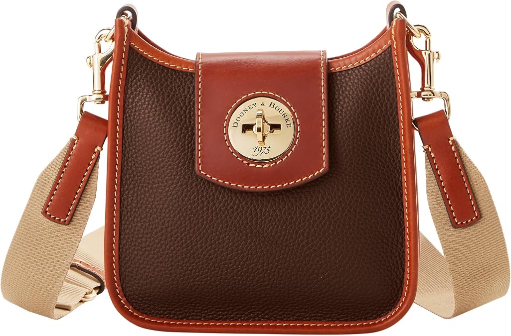 Dooney & Bourke Handbag, Pebble Turnlock Messenger 20