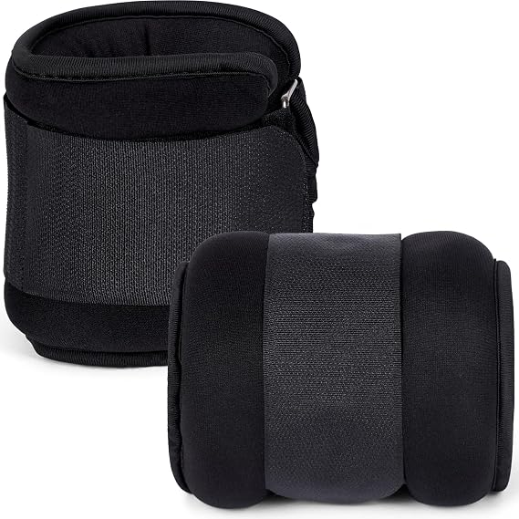 Ankle Weights adjustable Starp Set for Men Wrist Weights for Women Hand Leg Weight - Gym Fitness Running Walking Strength Training Equipment Pairs