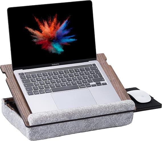 Vigo Wood - LS051 Minderli Eğim Ayarlanabilir Mousepadli Laptop Sehpası