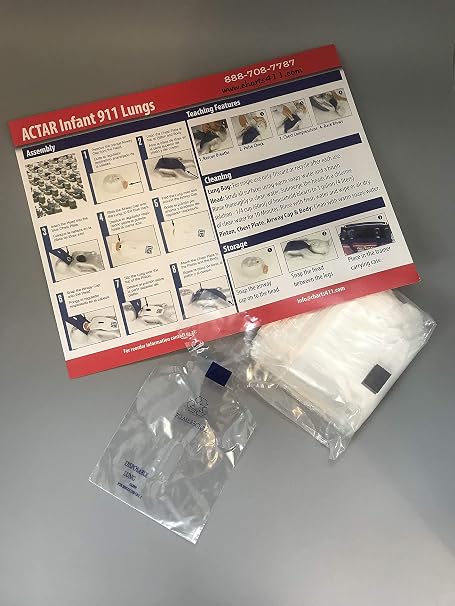 Actar 911 Infant Lungs Pack of 100
