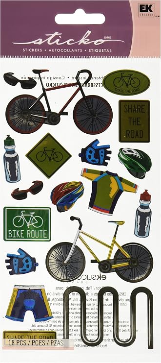 Sticko Biking Stickers
