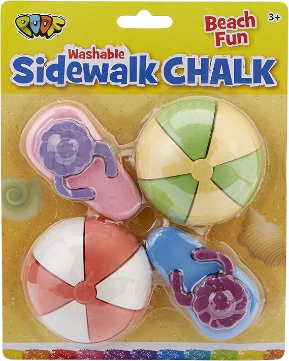 POOF Slinky Sidewalk Beach Fun Chalk