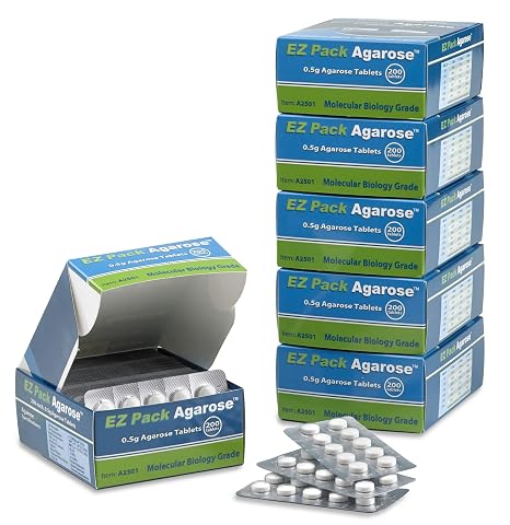 Benchmark Scientific A2501 EZ Pack Agarose Tablets, 100 g