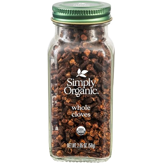 Simply Organic Whole Cloves, 2.05 Ounce