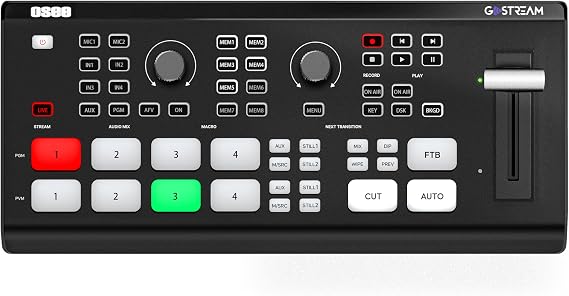 Osee Go Stream Live Streaming Multi-Format Mini Video Mixer Switcher
