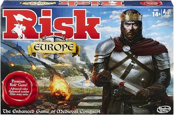 Hasbro Gaming Risk European Edition Board Game