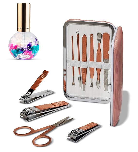 Blossom 10 in 1 Professional Manicure, Pedicure, Facial, 2 Pack Bundle