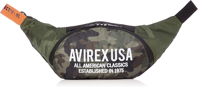 AVIREX Minimalist Body Bag Embroidered