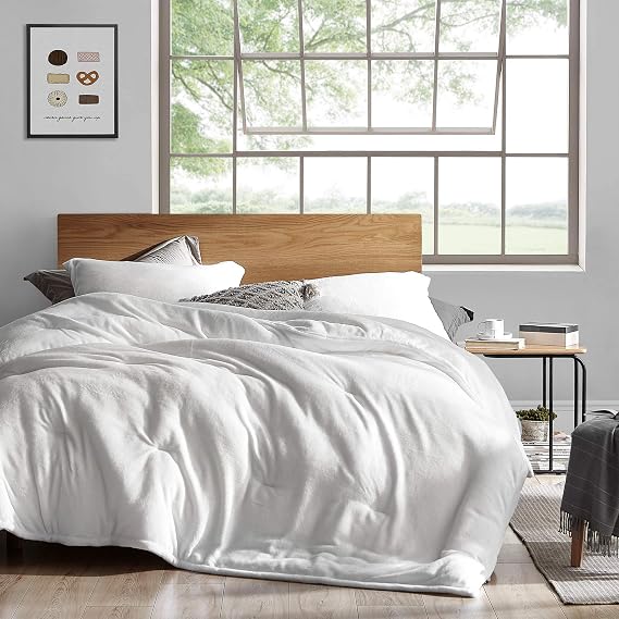 Byourbed Coma Inducer Oversized Queen Comforter Set - Touchy Feely - White
