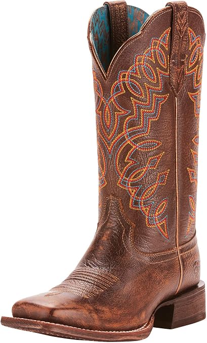 Ariat Women's ROUND UP STOCKYARDS Boot