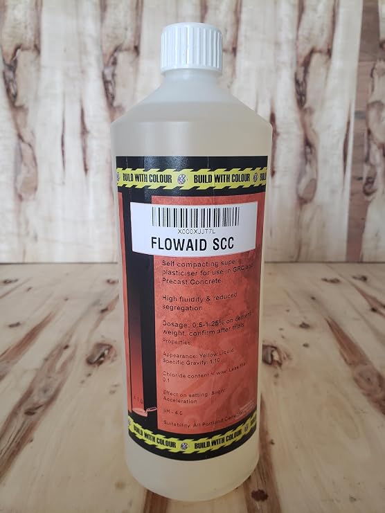 Concrete Super Plasticiser: 1 Litre water reducing superplasticizer