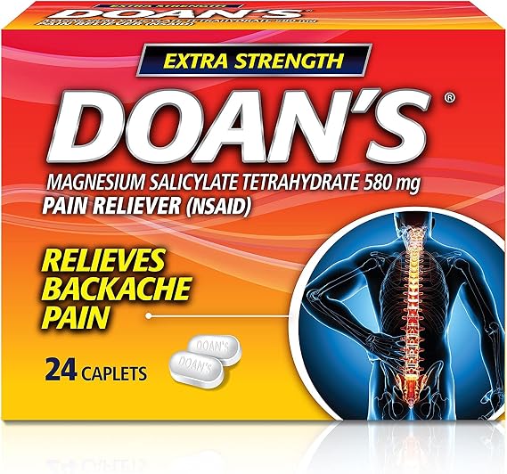 Doans Extra Strength Caplets, 24 Count