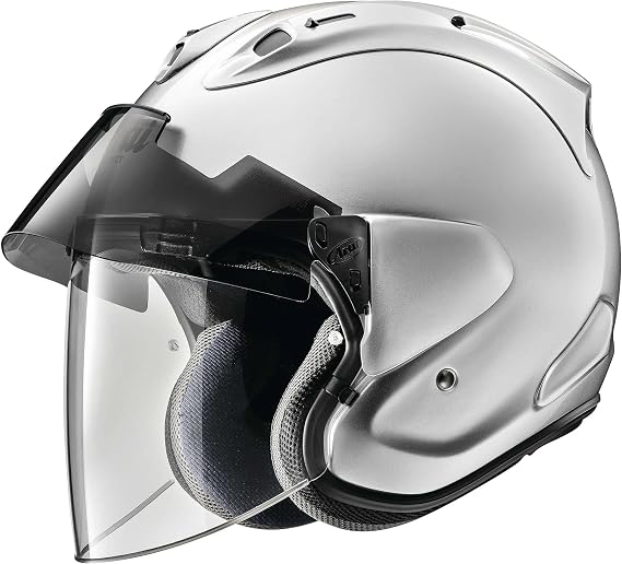 Arai Helmets Ram-X Solid Helmet (X-Small, Aluminum Silver)