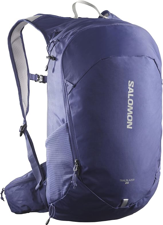 Salomon TRAILBLAZER 20 Versatile Hiking Pack - Superior Fabrics, 20L Storage, Stretch Side Pockets, Ultra-Comfy Harness, Suitable for Day Hikes & Commutes
