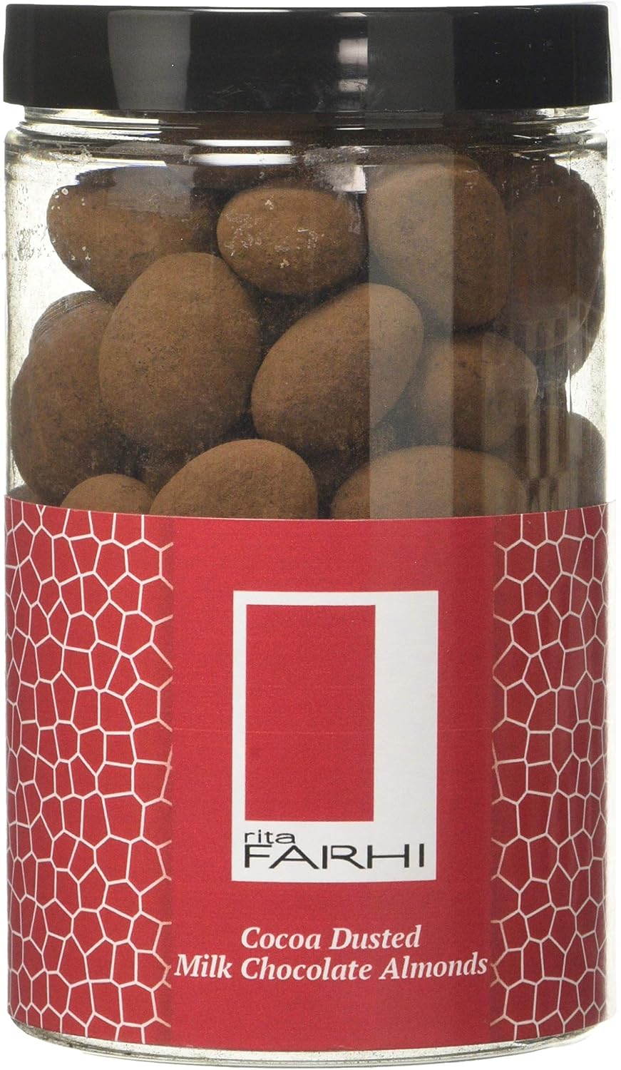 Rita Farhi Cocoa Dusted Milk Chocolate Almonds, 300g