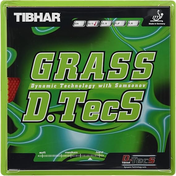 Tibhar Grass D.TecS Table Tennis Pips-Out Rubber