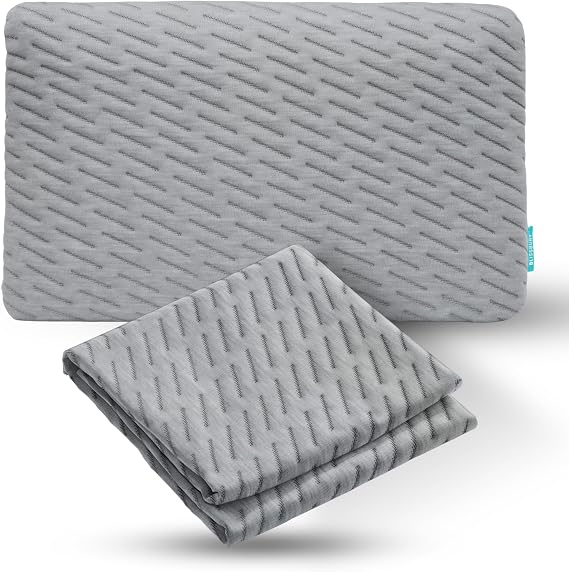 BLISSBURY Pillow + Extra Case (Gray)