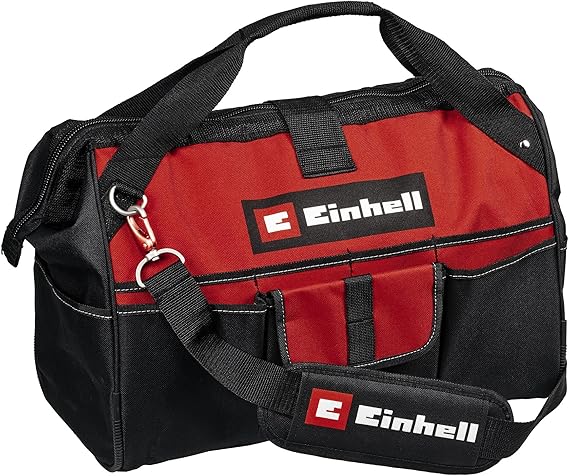 Einhell Orijinal Çanta 45/29 4530074 | Alet ve aksesuarlar için | 25 kg yük | güçlendirilmiş taban | omuz askısı ve sap | 40 x 20 x 27 cm | 12 bölme