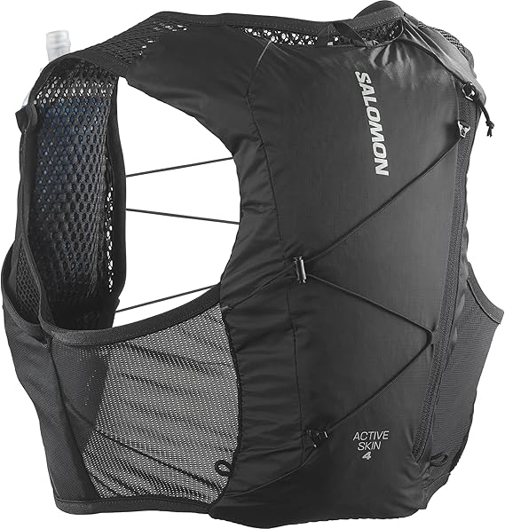 Salomon Active Skin 4 Unisex Hydrationsweste Trail Running Wandern MTB mit Hydrationsflaschen