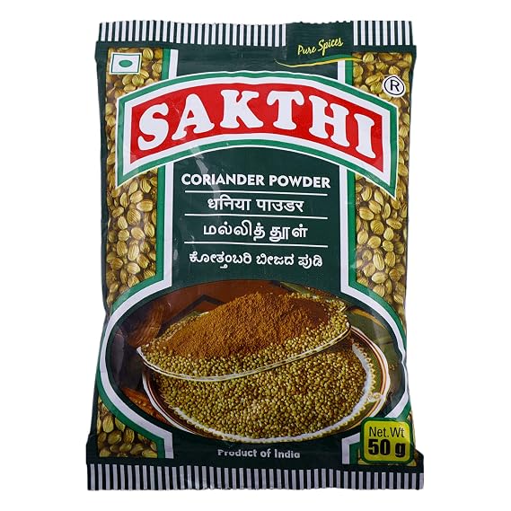 SAKTHI 2 x Masala Coriander Powder -50g Pouch
