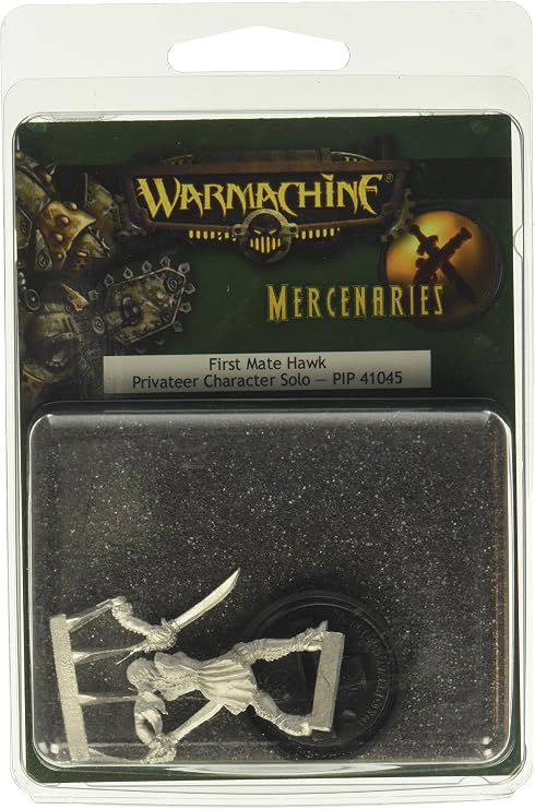 Privateer Press - Warmachine - Mercenary: First Mate Hawk Model Kit