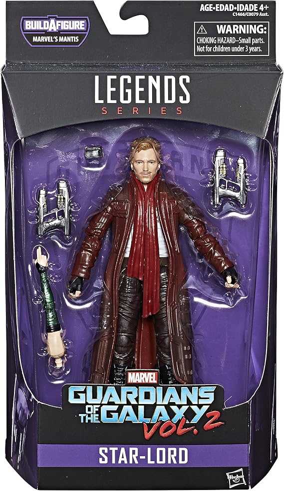 Marvel Guardians of the Galaxy Legends Series Star-Lord, 6-inch