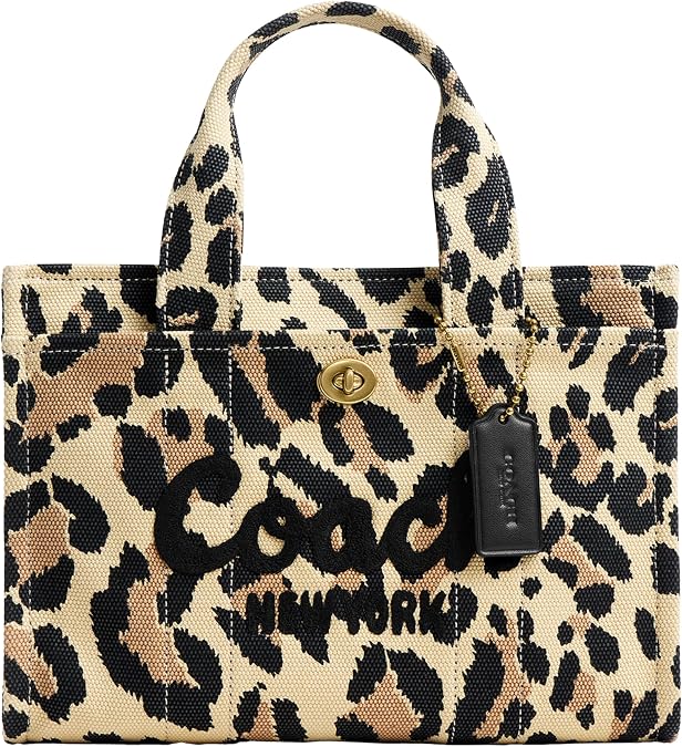 Coach CP769 Cargo Tote 26 Leopard Cargo Tote 26