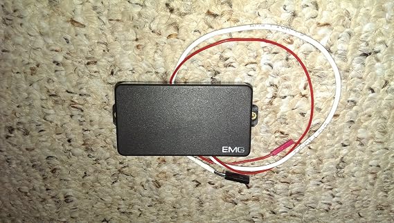 EMG H Humbucker-sized Active Ceramic Single Coil Pickup, Black
