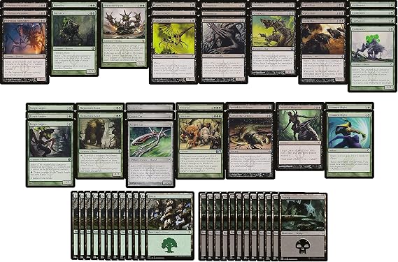 Black Green Infect Deck - Modern Legal - Custom Built - Magic The Gathering - MTG - 60 Card