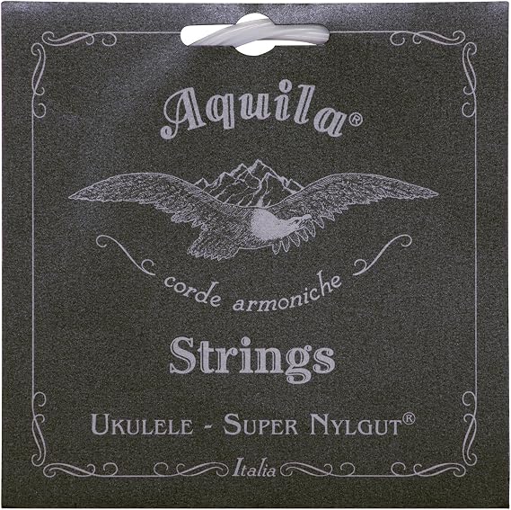 Aquila Super Nylgut AQ-104 Concert Ukulele Strings - Low G - 1 Set of 4